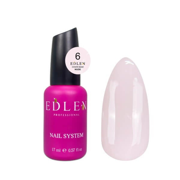 Edlen Nail Cover  Base  No6 (9ml)