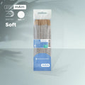 Replaceable papmAm soft files on a wooden base 100 grit STALEKS PRO SMART 20 10 pcs