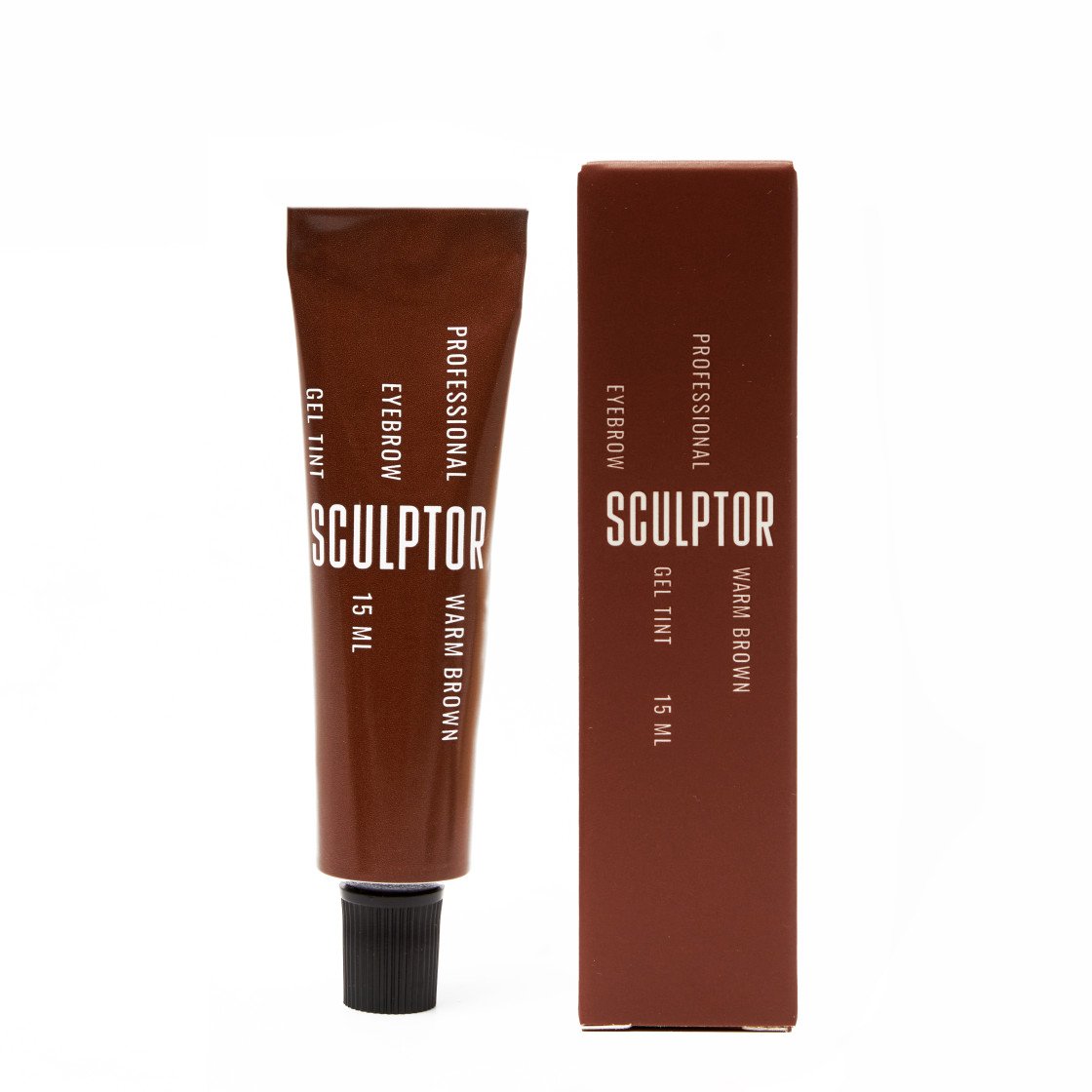SCULPTOR WARM BROWN Gel Brow Color, 15 ml - All Pro Beauty