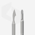 STALEKS  Manicure pusher EXPERT 90 TYPE 3 PE-90/3 (beveled pusher and cleaner) - All Pro Beauty