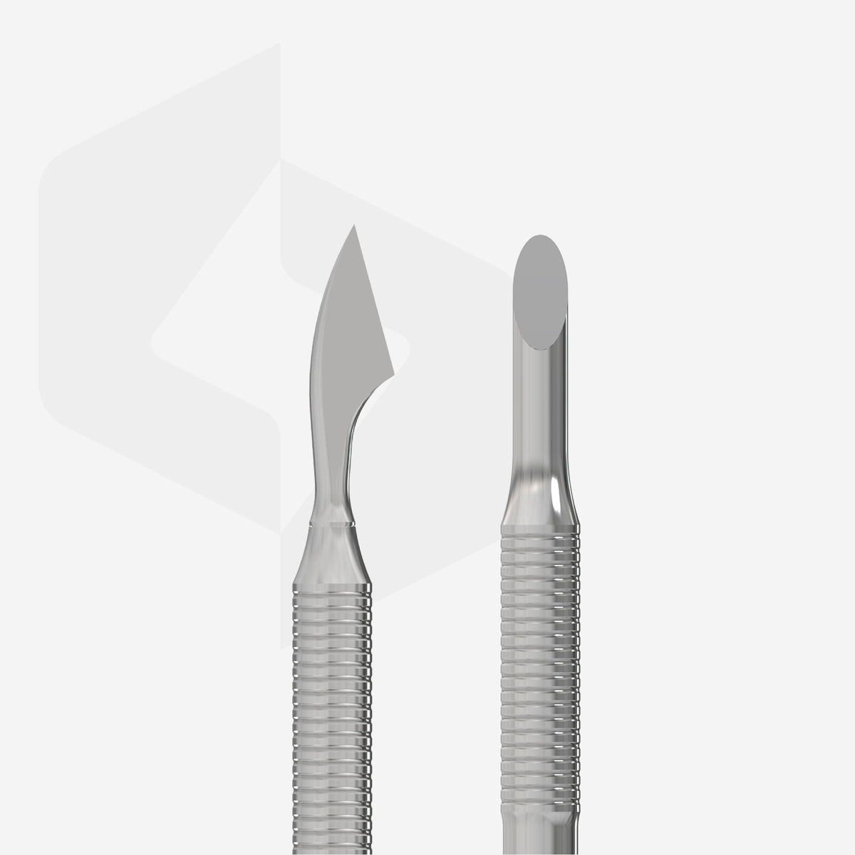 STALEKS  Manicure pusher EXPERT 90 TYPE 3 PE-90/3 (beveled pusher and cleaner) - All Pro Beauty