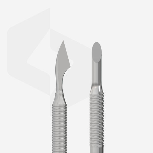 STALEKS  Manicure pusher EXPERT 90 TYPE 3 PE-90/3 (beveled pusher and cleaner)