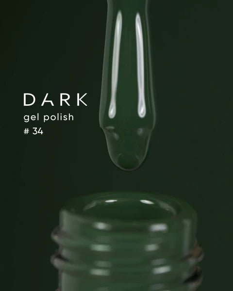 DARK Gel Polish 034, 6 ml - All Pro Beauty