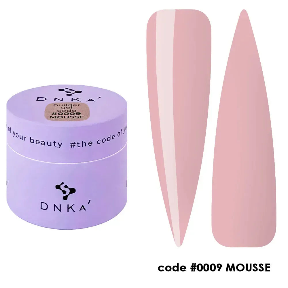 DNKa Builder Gel Mousse (HEMA / TPO FREE) #0009, 30 ml - All Pro Beauty