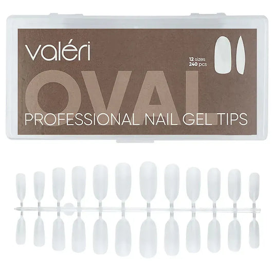Valeri Nail Gel Tips Oval - All Pro Beauty