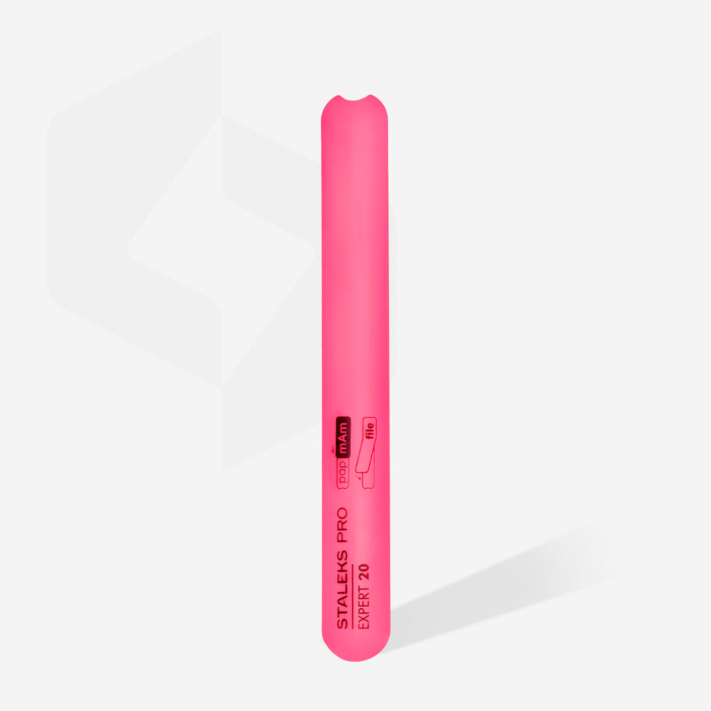 STALEKS Straight beveled plastic base for nail file EXPERT 20 - All Pro Beauty