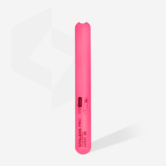 STALEKS Straight beveled plastic base for nail file EXPERT 20