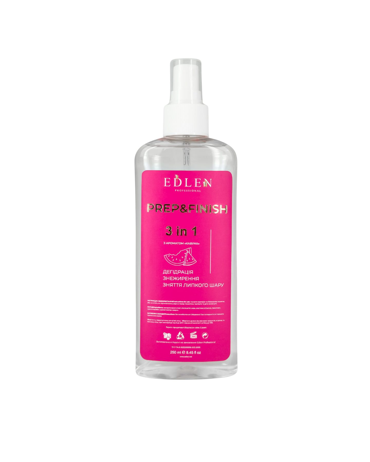 Degreaser Prep&Finish watermalon Edlen 250ml