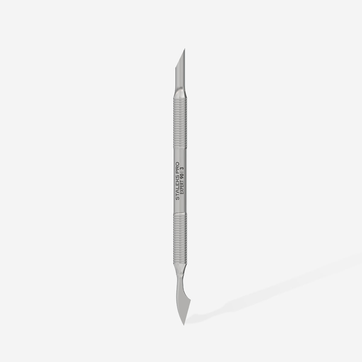 STALEKS  Manicure pusher EXPERT 90 TYPE 3 PE-90/3 (beveled pusher and cleaner) - All Pro Beauty