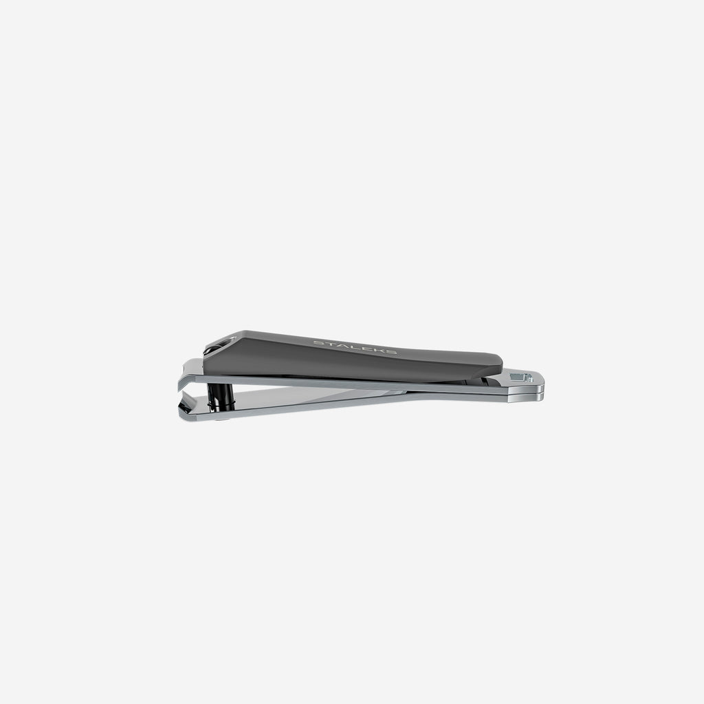 STALEKS  Nail clipper small with matte handle and nail file BEAUTY & CARE 50 (KBC-50) - All Pro Beauty