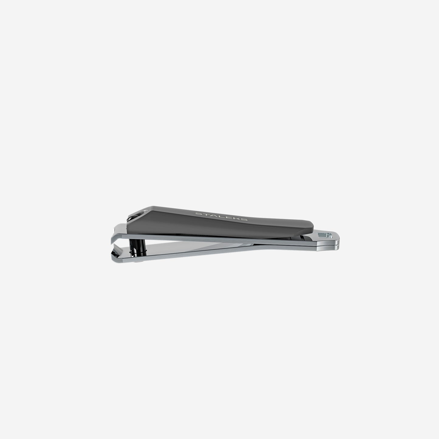STALEKS  Nail clipper small with matte handle and nail file BEAUTY & CARE 50 (KBC-50)