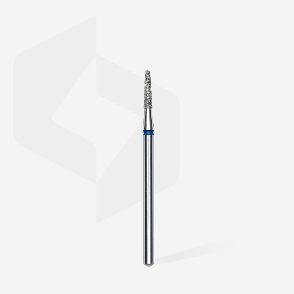 STALEKS  Diamond nail drill bit frustum blue EXPERT head diameter 1,8 mm / working part 8 mm - All Pro Beauty