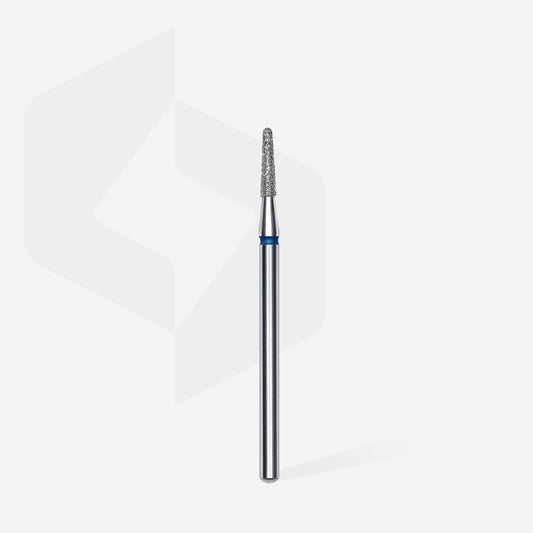 STALEKS  Diamond nail drill bit frustum blue EXPERT head diameter 1,8 mm / working part 8 mm