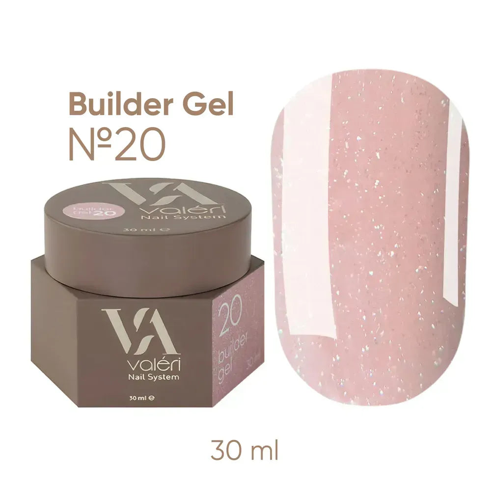 Valeri Builder Gel, 30 ml №20 - All Pro Beauty