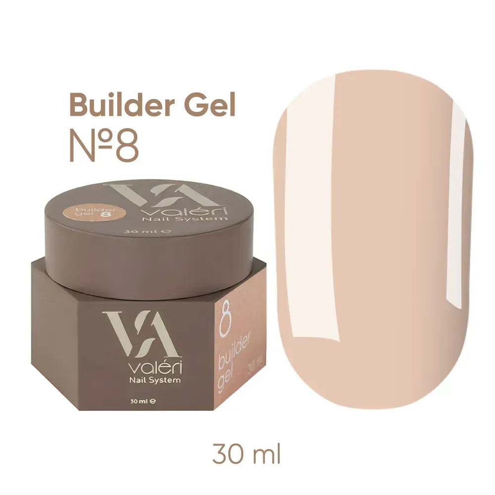 Valeri Builder Gel, 30 ml № 08 - All Pro Beauty