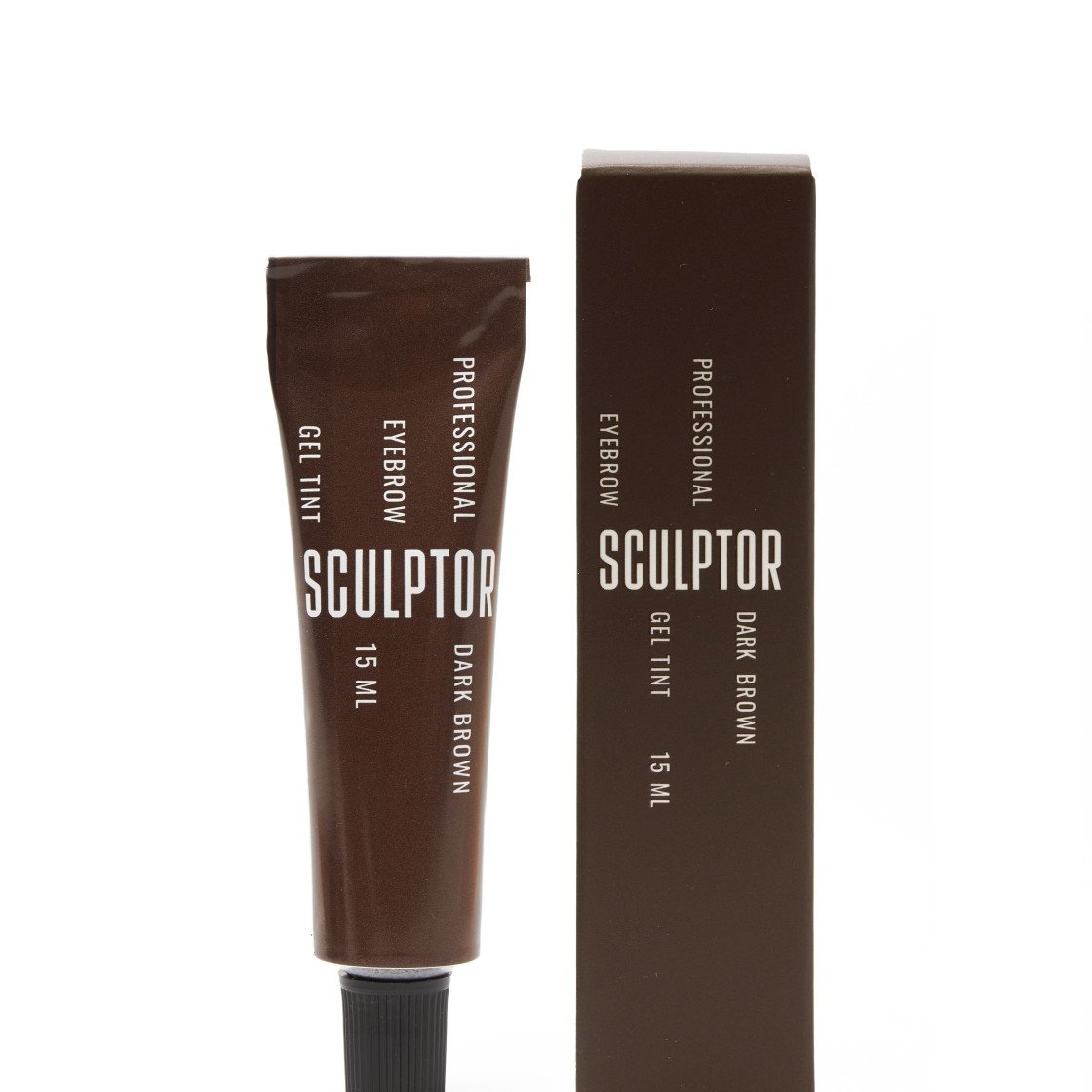 SCULPTOR Dark Brown Eyebrow Gel Color, 15 ml