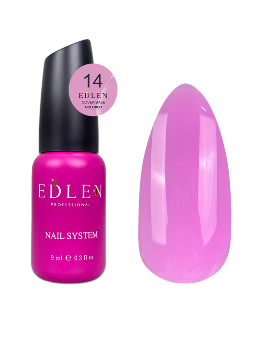 Cover base Colored Edlen №14 9ml - All Pro Beauty