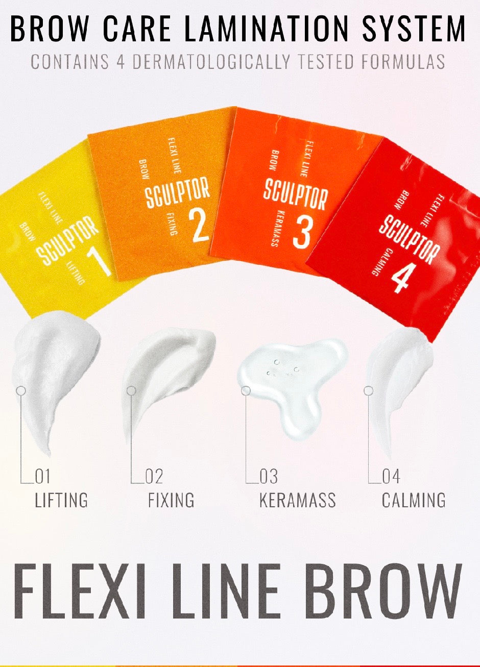 SCULPTOR FLEXI LINE BROW CALMING Soothing Serum No. 4, 1.5 ml,