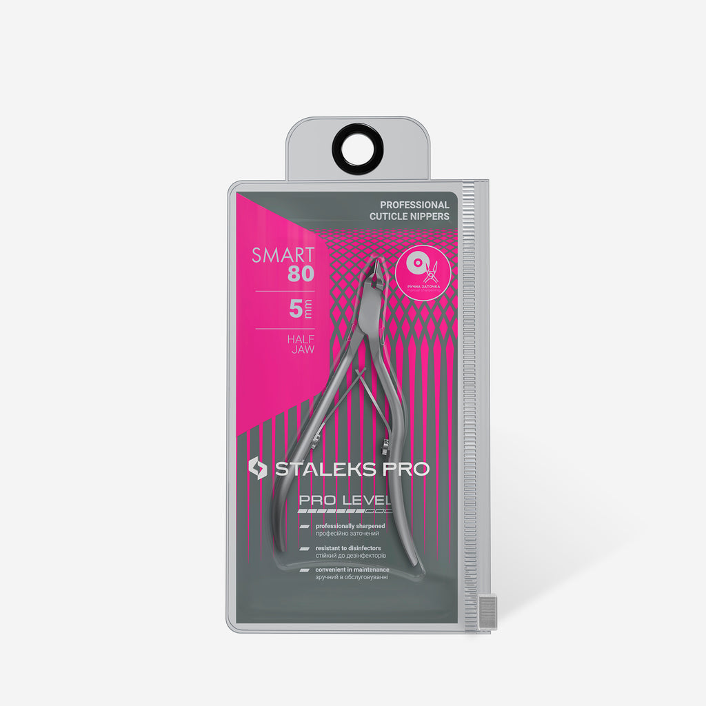 STALEKS Professional cuticle nippers SMART 80 5 mm - All Pro Beauty