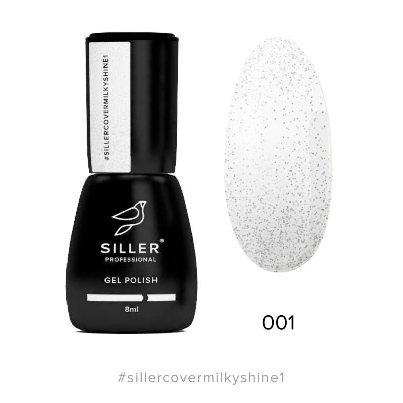Siller Cover Base Milky Shine No.1 (8ml) - All Pro Beauty