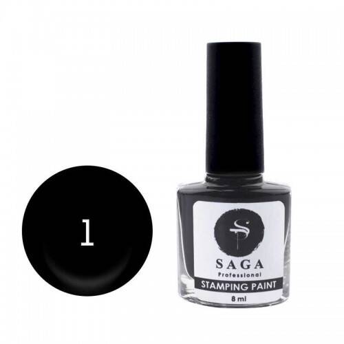 Saga Stemping Paint No1 (8ml)