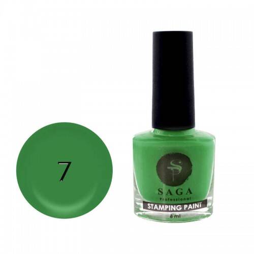 Saga Stemping Paint No7 (8ml) - All Pro Beauty