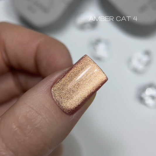 SAGA professional Gel polish Amber cat 04, 10 ml