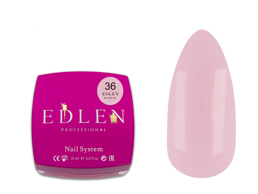 Builder gel Office Edlen №36 30ml - All Pro Beauty