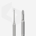STALEKS Manicure pusher EXPERT 51 TYPE 2 PE-51/2 (beveled and loop pusher) - All Pro Beauty