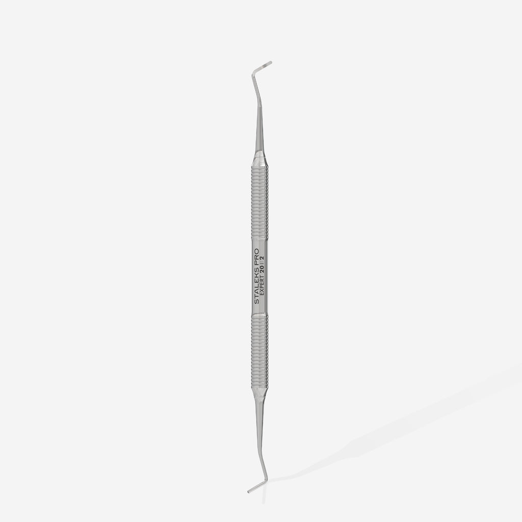 STALEKS Pedicure curette EXPERT 20 TYPE 2 double-ended curette PE-20/2 - All Pro Beauty