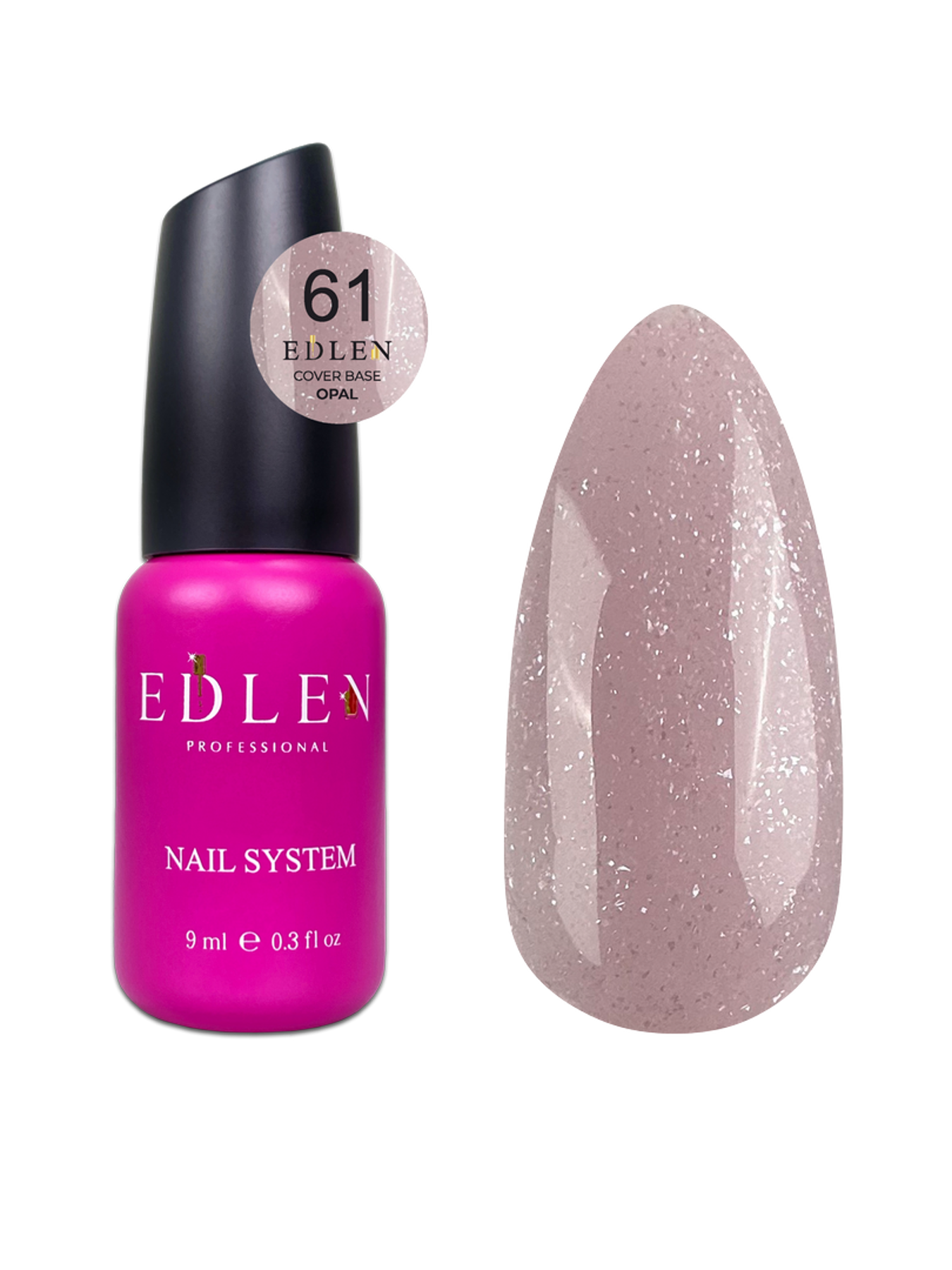 Cover base Opal Edlen №61 9ml - All Pro Beauty