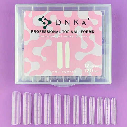 DNKA NAIL FORM ( Long Square)120 pieces