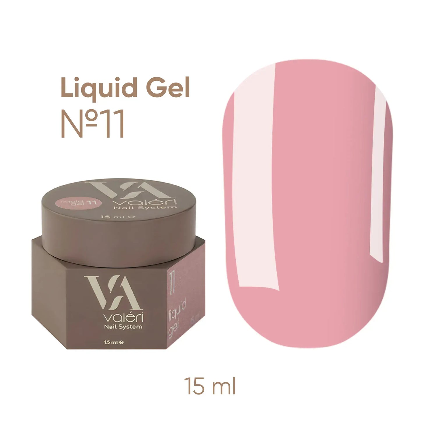 Valeri Liquid Gel 11, 15ml - All Pro Beauty