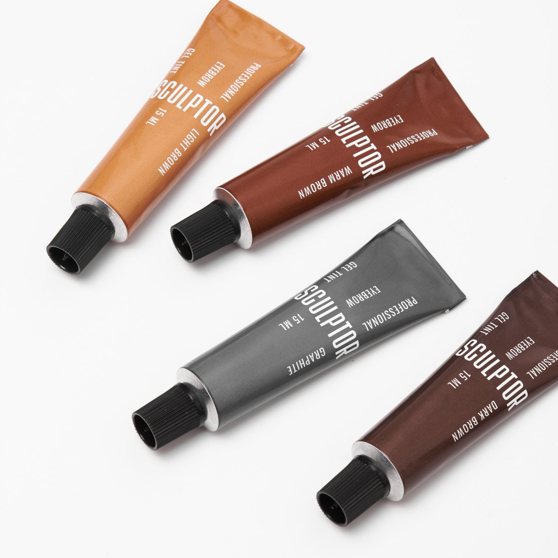 SCULPTOR WARM BROWN Gel Brow Color, 15 ml - All Pro Beauty