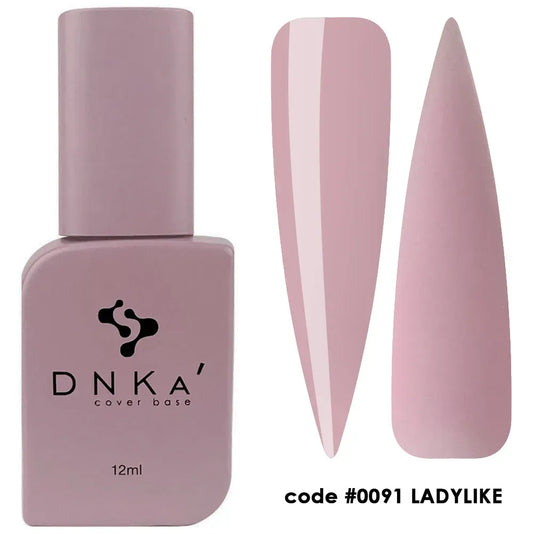 DNKa' Cover Base #0091 Ladylike, 12 ml - All Pro Beauty