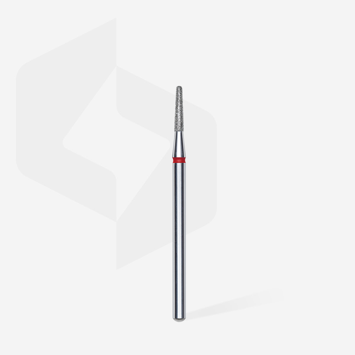 STALEKS Diamond nail drill bit frustum red EXPERT head diameter 1,8 mm / working part 8 mm - All Pro Beauty