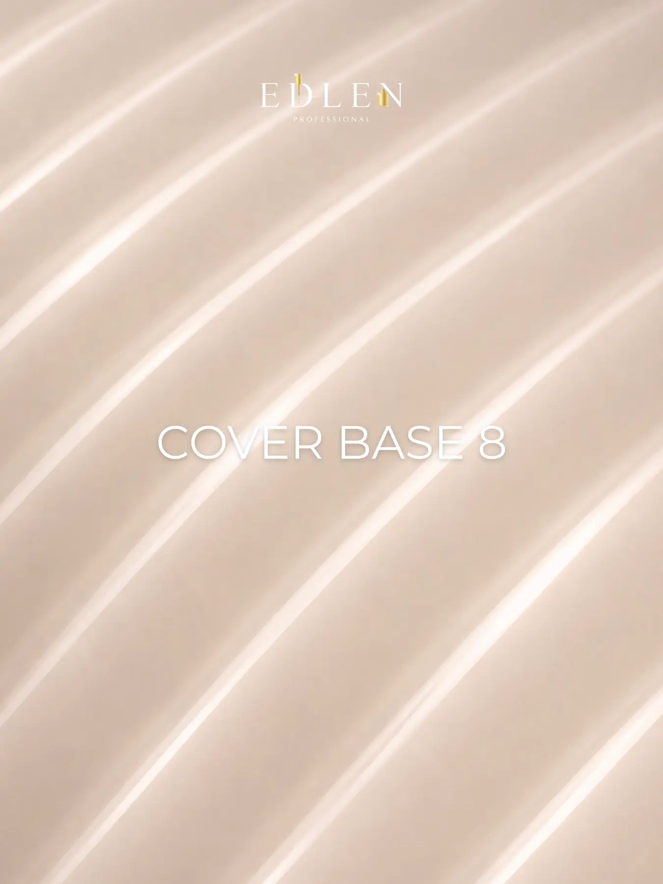 Cover base Nude Edlen №08 17ml - All Pro Beauty