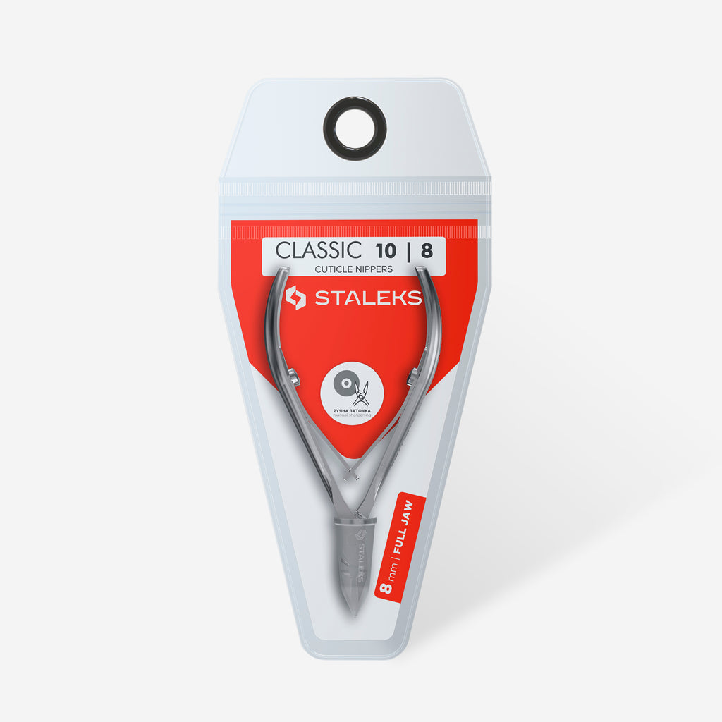 STALEKS Сuticle nippers CLASSIC 10 8 mm (NC-10-8) - All Pro Beauty
