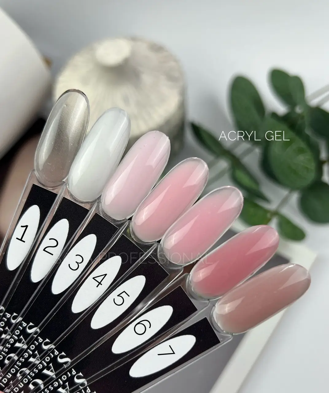 SAGA Acryl Gel No1 (13ml) - All Pro Beauty