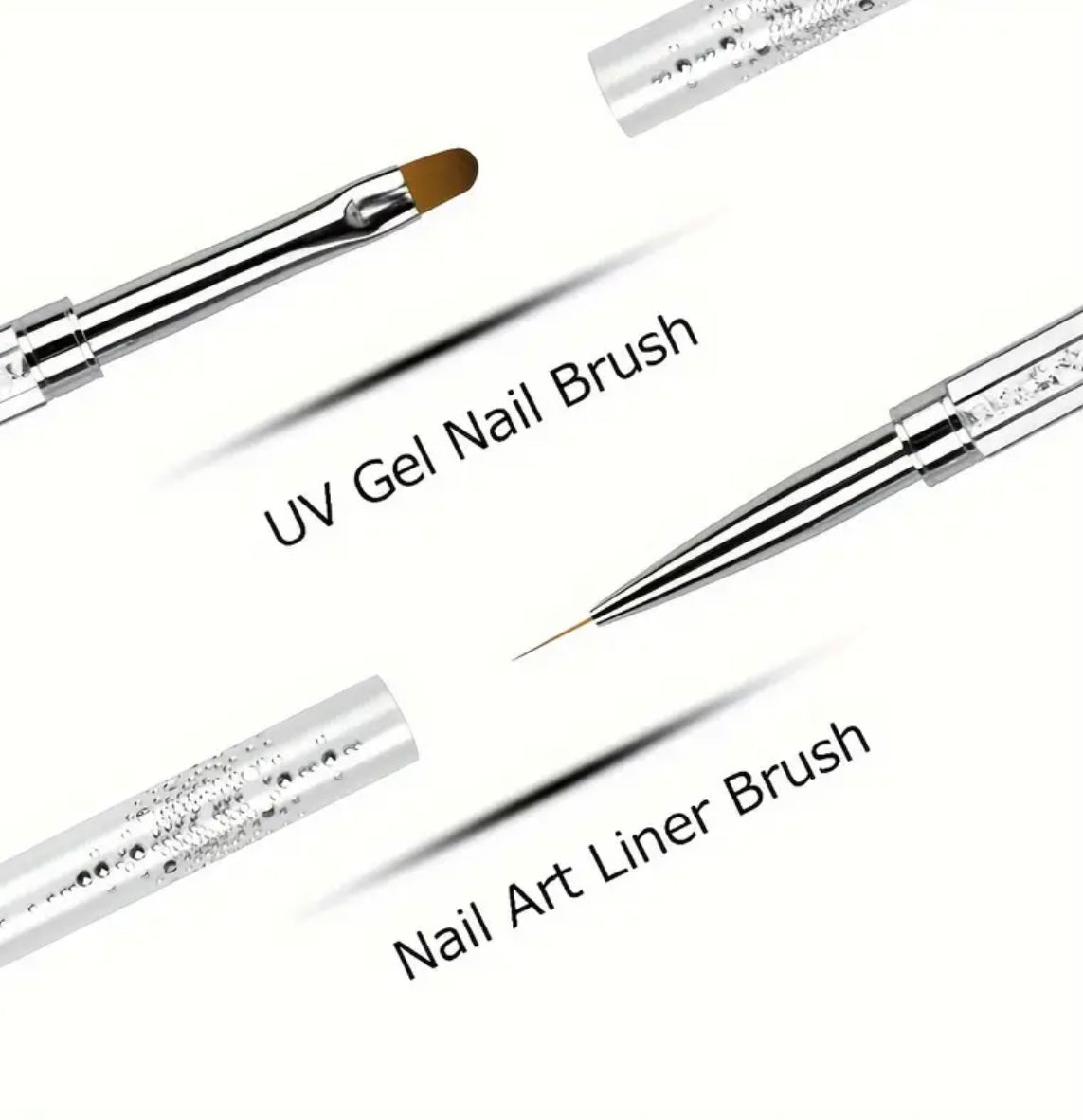 Nail brush double sided