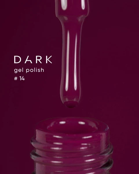 DARK Gel Polish 014, 6 ml - All Pro Beauty