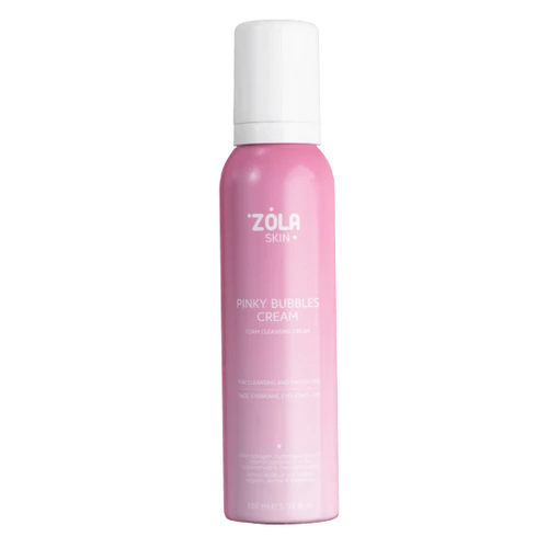 ZOLA SKIN Foam cleansing cream Pinky Bubbles Cream - All Pro Beauty