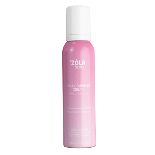 ZOLA SKIN Foam cleansing cream Pinky Bubbles Cream
