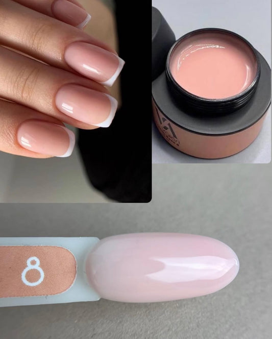 French Base Valeri №8, 12ml - All Pro Beauty