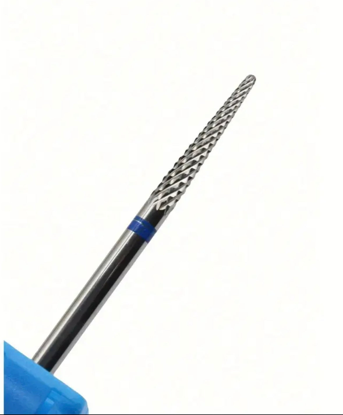 Nail drill bit blue