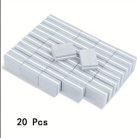 Nails Buffers 20pcs 180/100grit - All Pro Beauty