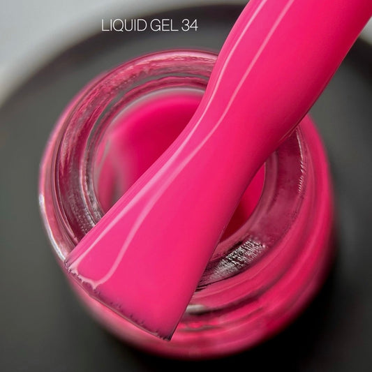 SAGA LIQUID GEL No34 (15ml) - All Pro Beauty