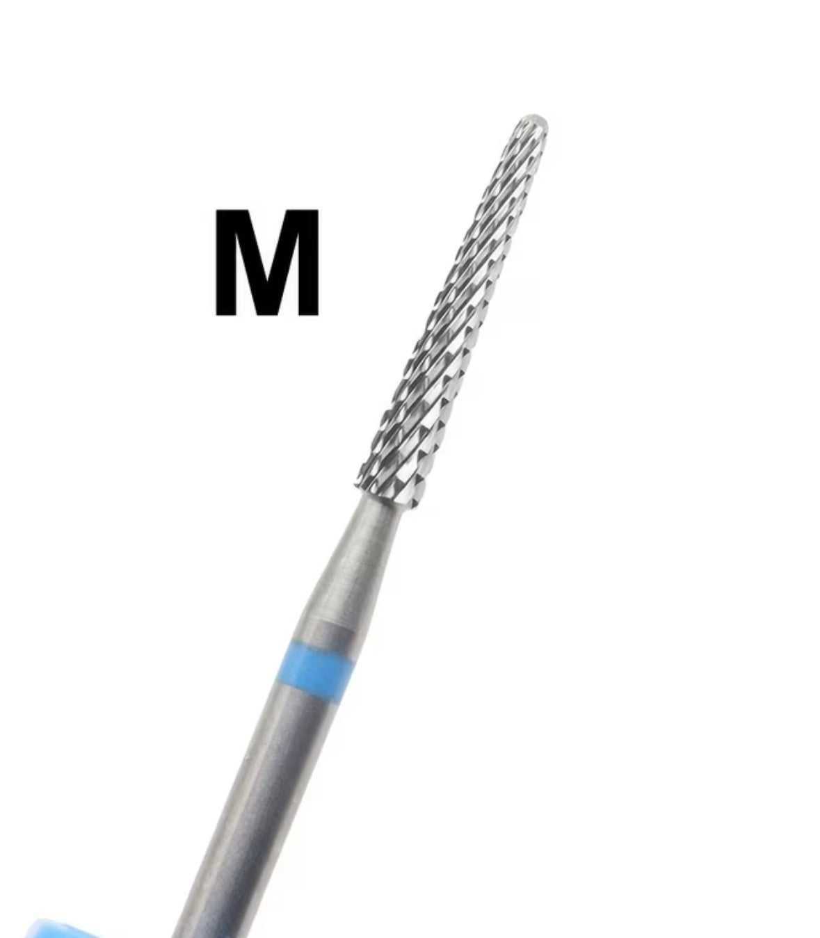 Nail bit Carbide straight  Blue - All Pro Beauty