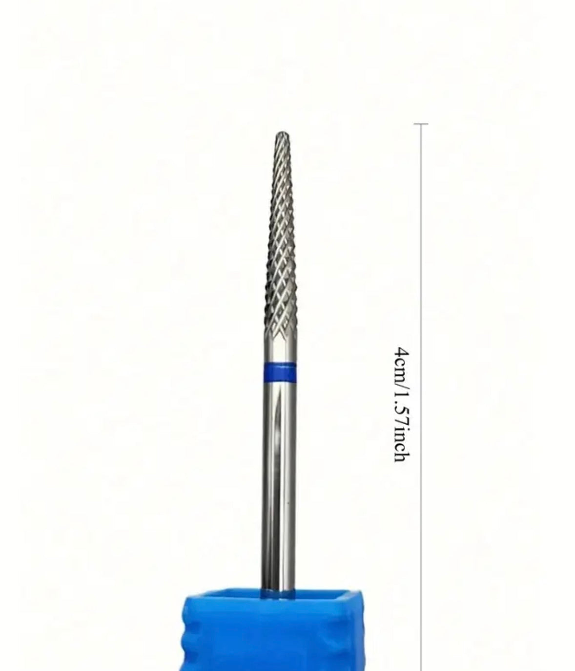 Nail drill bit blue