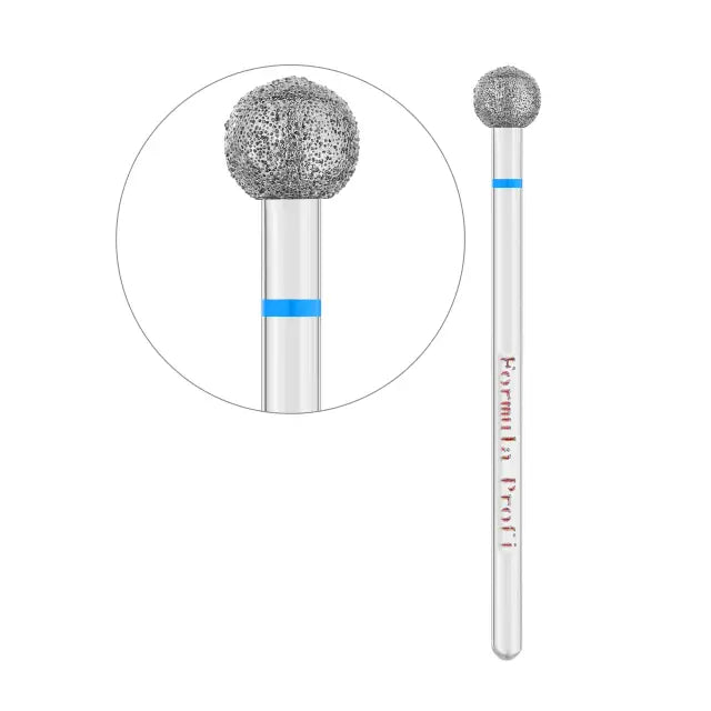 Formula Pro BLUE 0.50 diamond nail drill bit - All Pro Beauty